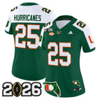 Green Alternate / #25 Hurricanes / S