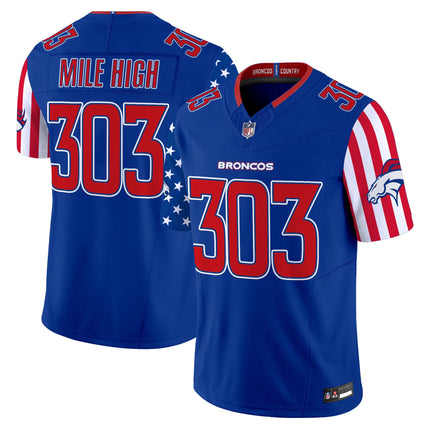 Men's Denver Broncos "America250 Edition" Vapor Limited Jersey - All Stitched