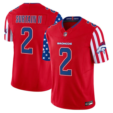 Men's Denver Broncos "America250 Edition" Vapor Limited Jersey - All Stitched