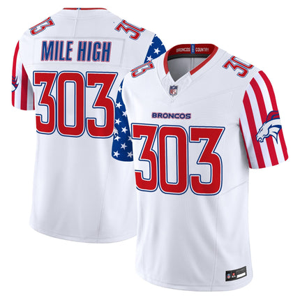 Men's Denver Broncos "America250 Edition" Vapor Limited Jersey - All Stitched