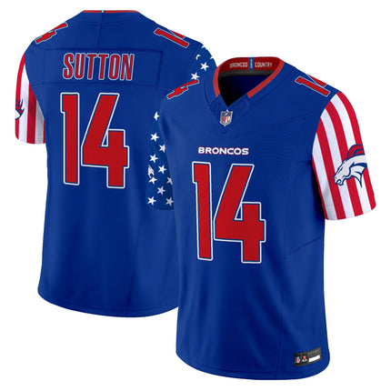 Men's Denver Broncos "America250 Edition" Vapor Limited Jersey - All Stitched