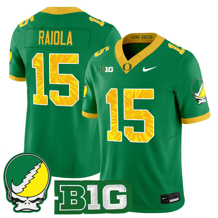 Men's Oregon Ducks 2025 "Grateful Ducks" Vapor Limited Jersey - All Stitched