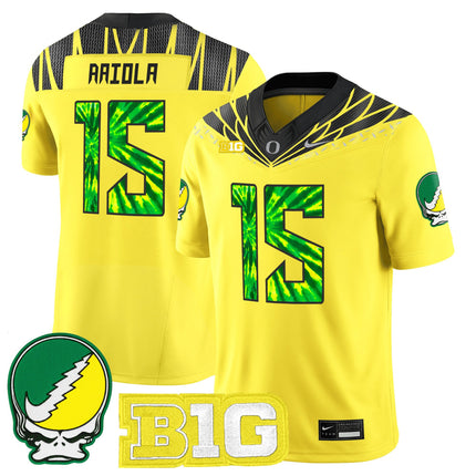Men's Oregon Ducks 2025 "Grateful Ducks" Vapor Limited Jersey - All Stitched