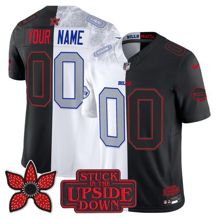 Buffalo Bills 'Upside Down Edition' Vapor Limited Custom Jersey - All Stitched