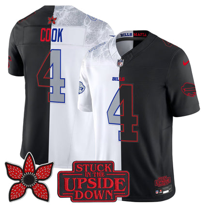Men's Buffalo Bills 'Upside Down Edition' Vapor Limited Jersey - All Stitched
