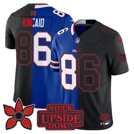 Men's Buffalo Bills 'Upside Down Edition' Vapor Limited Jersey - All Stitched