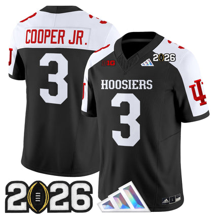 Men's Indiana Hoosiers 2026 CFP Final Patch Vapor Limited Jersey V4 - All Stitched