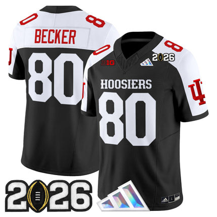 Men's Indiana Hoosiers 2026 CFP Final Patch Vapor Limited Jersey V4 - All Stitched