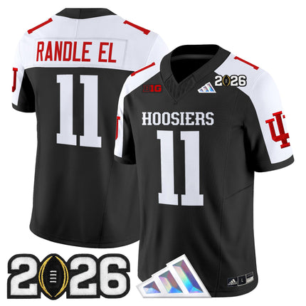 Men's Indiana Hoosiers 2026 CFP Final Patch Vapor Limited Jersey V4 - All Stitched