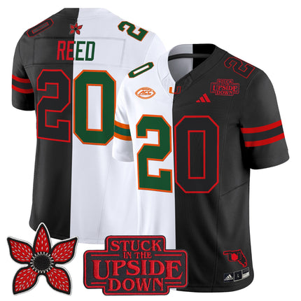 Men's Miami Hurricanes 'Upside Down Edition' Vapor Limited Jersey - All Stitched