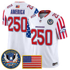 White / #250 America / S