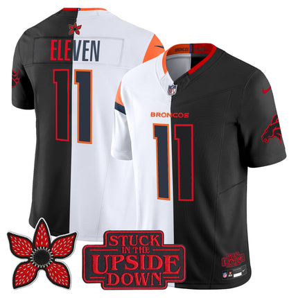 Men's Denver Broncos 'Upside Down Edition' Vapor Limited Jersey - All Stitched