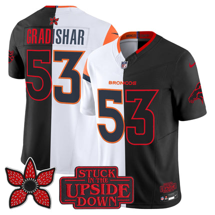 Men's Denver Broncos 'Upside Down Edition' Vapor Limited Jersey - All Stitched