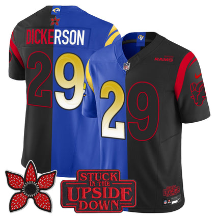 Men's Los Angeles Rams 'Upside Down Edition' Vapor Limited Jersey - All Stitched