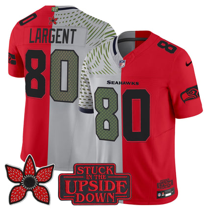 Men's Seattle Seahawks 'Upside Down Edition' Vapor Limited Jersey - All Stitched