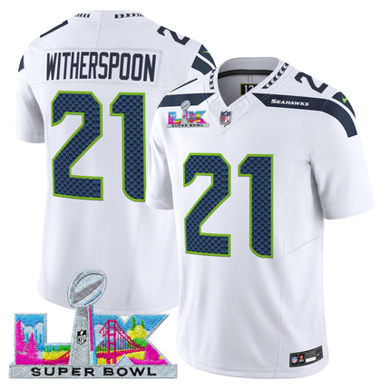 Men's Seattle Seahawks Super Bowl LX Vapor Limited Jersey - All Stitched