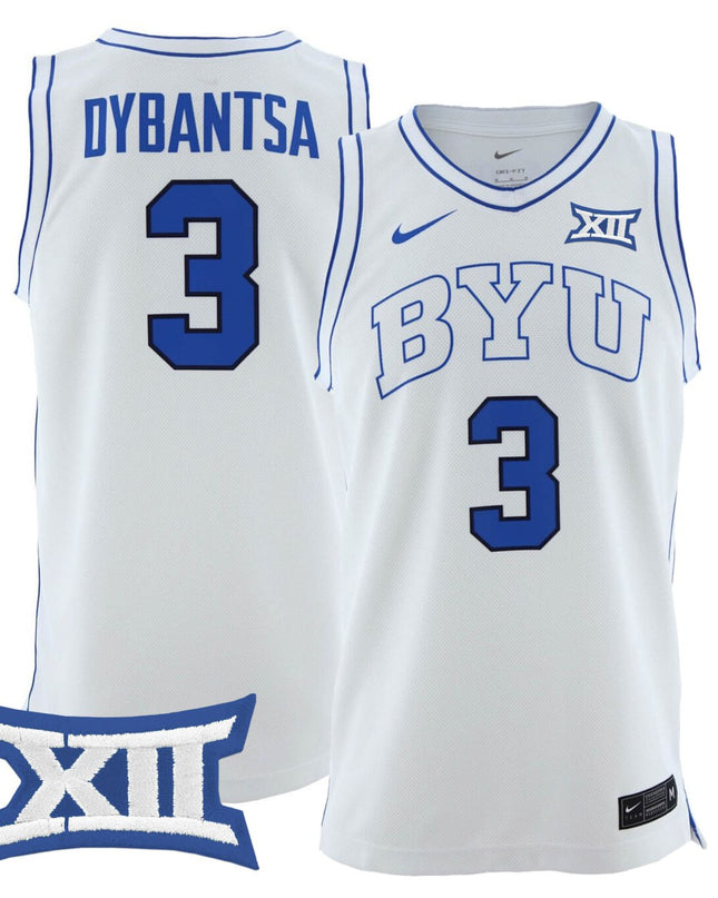 A.J. Dybantsa BYU Cougars Basketball Jersey - All Stitched