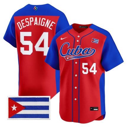 Men's Team Cuba World Baseball Classic Vapor Premier Jersey - All Stitched