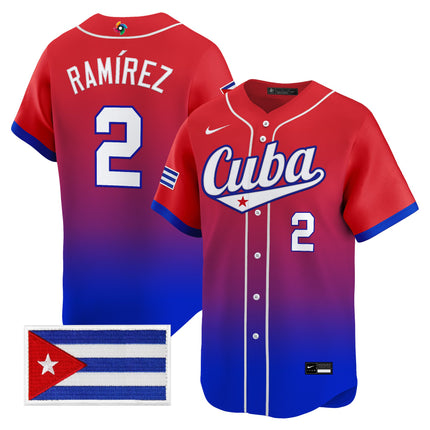 Men's Team Cuba World Baseball Classic Vapor Premier Jersey - All Stitched