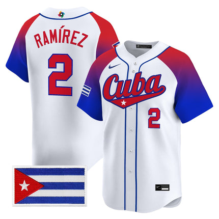 Men's Team Cuba World Baseball Classic Vapor Premier Jersey - All Stitched