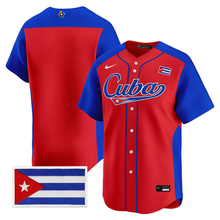 Men's Team Cuba World Baseball Classic Vapor Premier Jersey - All Stitched