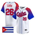 2023 White / #26 Cuba / S