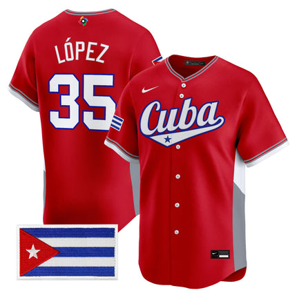 Men's Team Cuba World Baseball Classic Vapor Premier Jersey - All Stitched