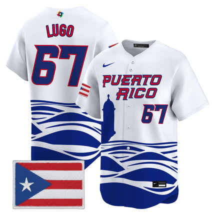 Men's Team Puerto Rico World Baseball Classic Vapor Premier Jersey - All Stitched