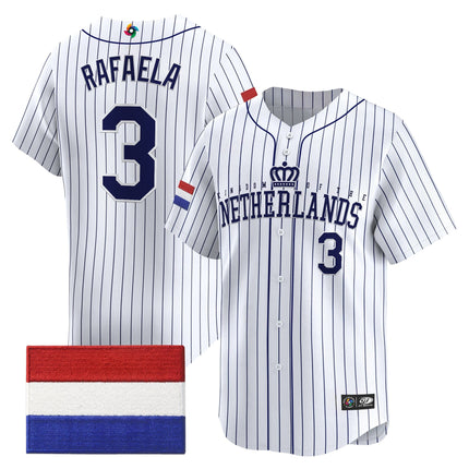 Men's Team Netherlands 2026 World Baseball Classic Vapor Premier Jersey - All Stitched