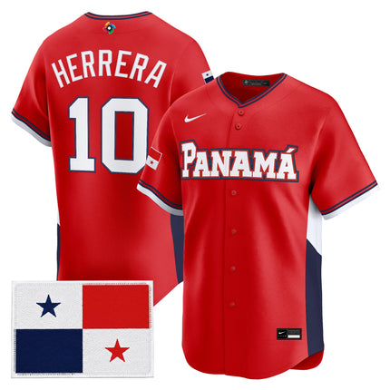 Men's Team Panama 2026 World Baseball Classic Vapor Premier Jersey - All Stitched