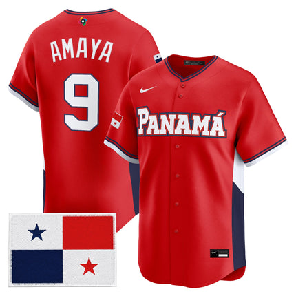 Men's Team Panama 2026 World Baseball Classic Vapor Premier Jersey - All Stitched