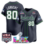 College Navy / Steve Largent / S