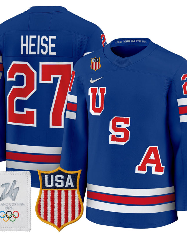 Men's Sizing - 2026 USA Women's Olympic Gold Medalist Hockey Jersey - All Stitched