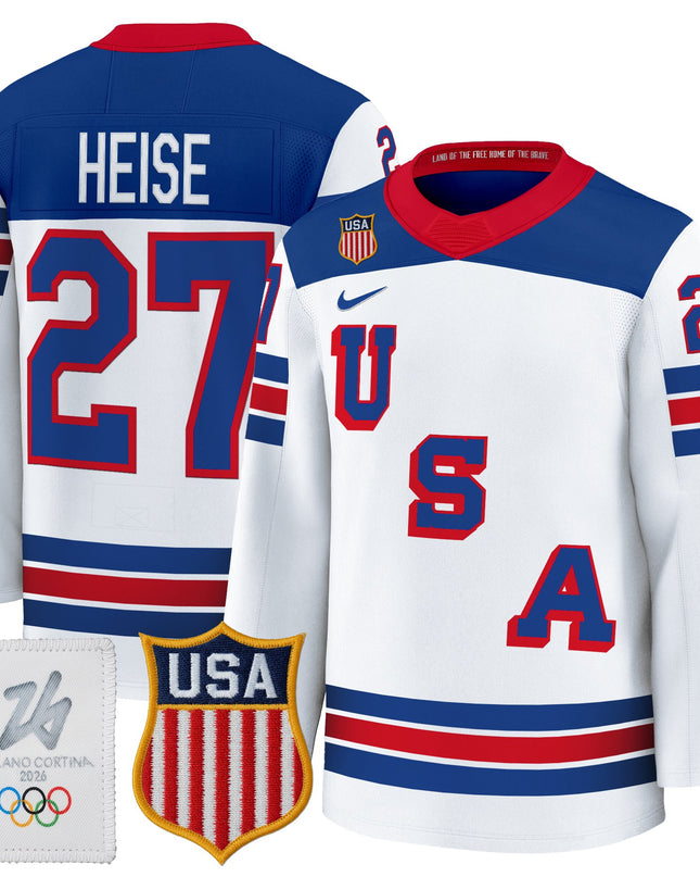 Men's Sizing - 2026 USA Women's Olympic Gold Medalist Hockey Jersey - All Stitched