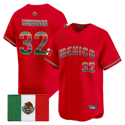 Men's Team Mexico World Baseball Classic "Serape Edition" Vapor Premier Jersey - 2026 Roster - All Stitched