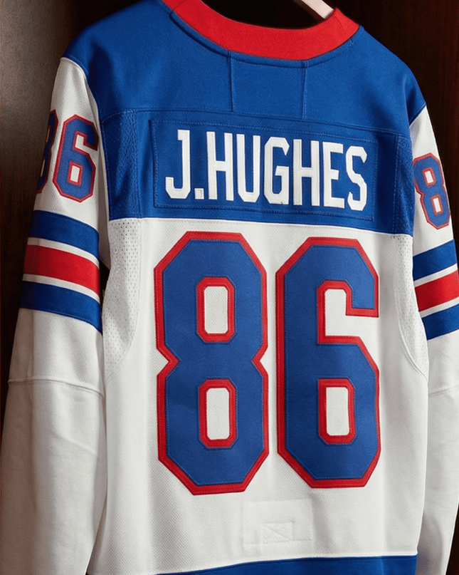 Men's 2026 USA Olympic Premium Hockey Jersey - All Stitched