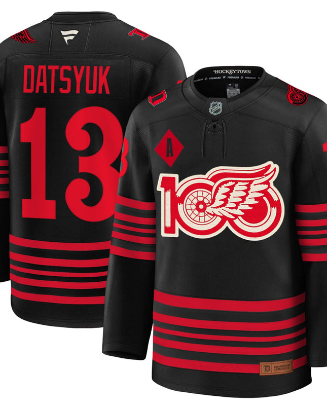 Detroit Red Wings Premium Jersey - All Stitched