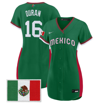 Women's Team Mexico World Baseball Classic Baseball Dress - All Stitched