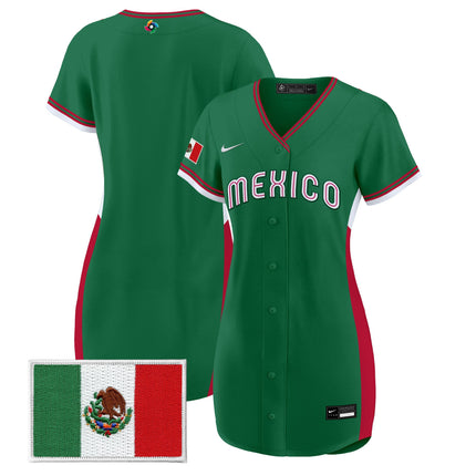 Women's Team Mexico World Baseball Classic Baseball Dress - All Stitched