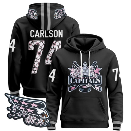 Washington Capitals 2026 Cherry Blossom Pullover Hoodie - All Stitched