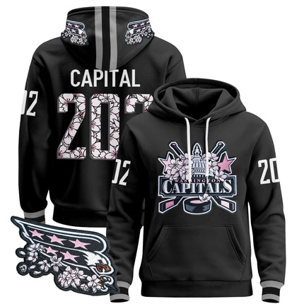 Washington Capitals 2026 Cherry Blossom Pullover Hoodie - All Stitched