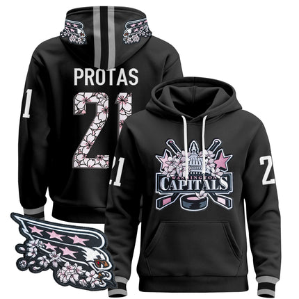 Washington Capitals 2026 Cherry Blossom Pullover Hoodie - All Stitched