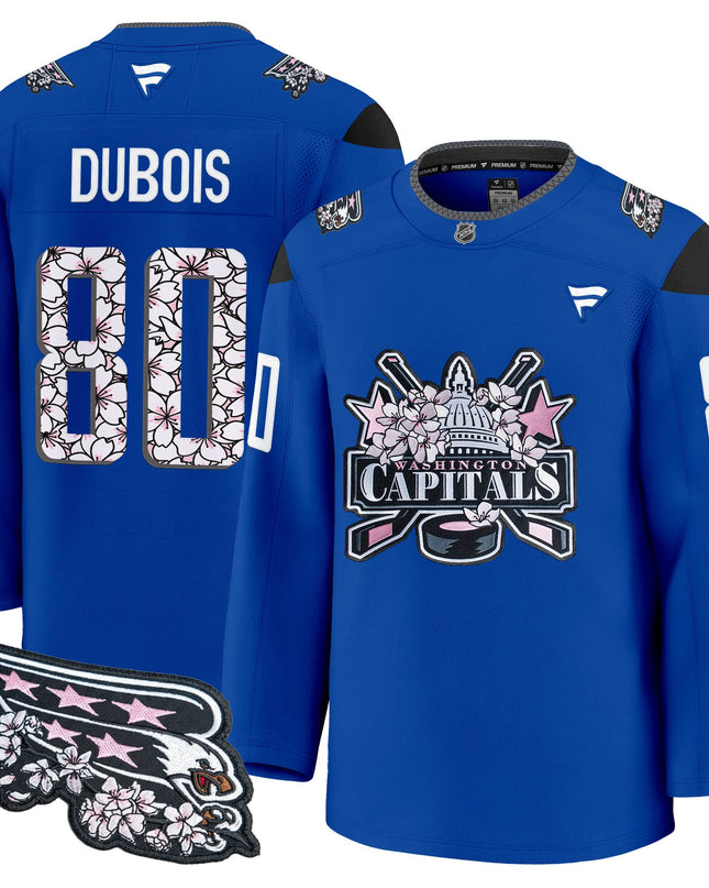 Men's Washington Capitals 2026 Cherry Blossom Premium Jersey - All Stitched