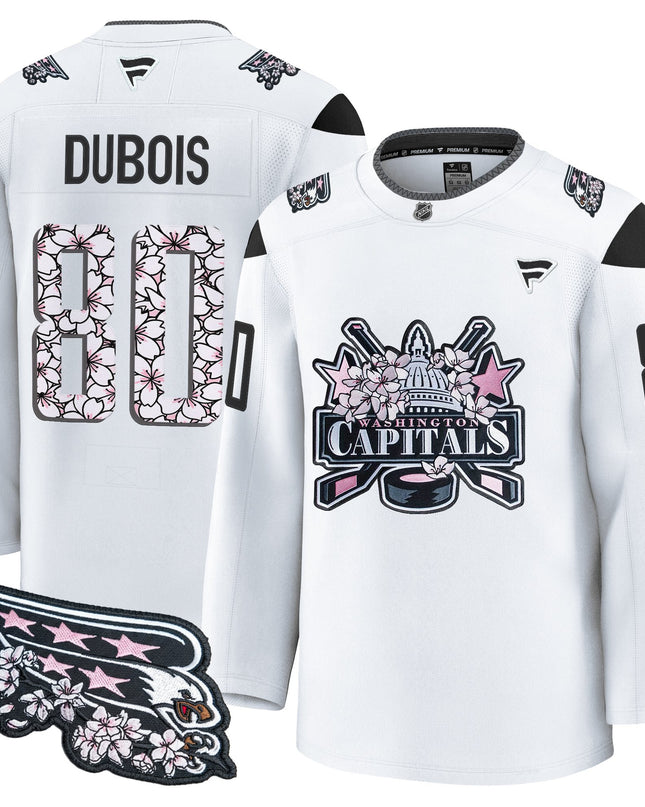 Men's Washington Capitals 2026 Cherry Blossom Premium Jersey - All Stitched