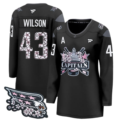 Women's Washington Capitals 2026 Cherry Blossom Premium Jersey - All Stitched