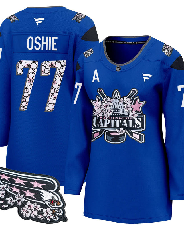 Women's Washington Capitals 2026 Cherry Blossom Premium Jersey - All Stitched