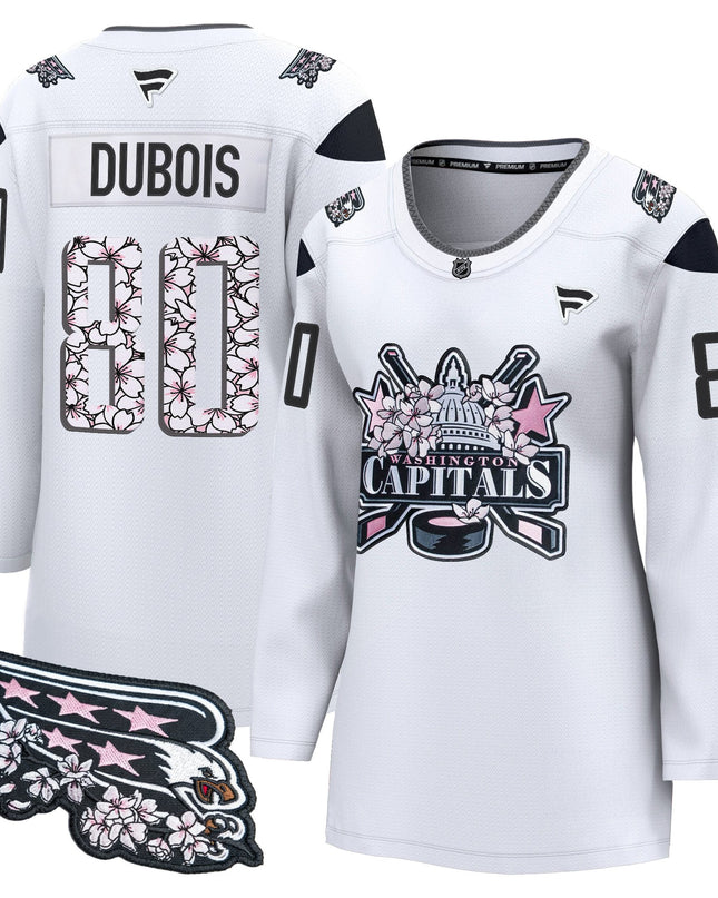 Women's Washington Capitals 2026 Cherry Blossom Premium Jersey - All Stitched