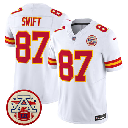 Men's Chiefs 2026 Lamar Hunt Patch Vapor Limited Jersey - All Stitched