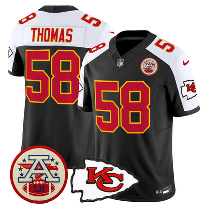 Men's Chiefs 2026 Lamar Hunt Patch Vapor Limited Jersey - All Stitched