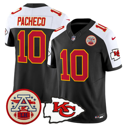 Men's Chiefs 2026 Lamar Hunt Patch Vapor Limited Jersey - All Stitched